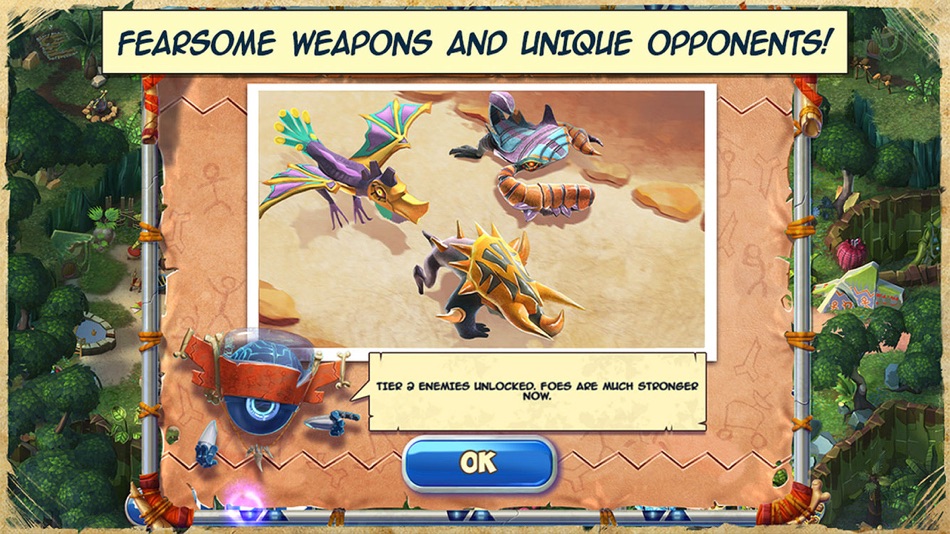 #2. Dino Rage Defense TD (iOS) Podle: 8Floor