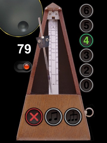 TTJ Metronome iPad screenshot 1 - Music app