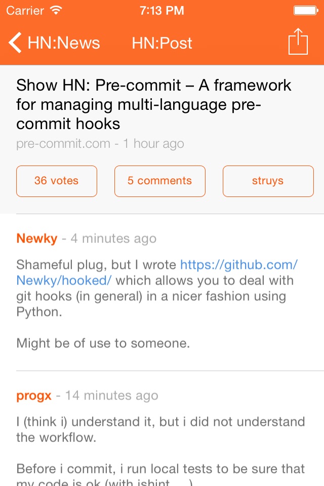 HN Reader - Hacker News Reader screenshot 2