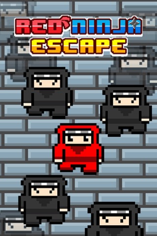 レッドニンジャエスケープ 8 ビット Red Ninja Escape - Go Run Away Challenge 8 bit Gamesのおすすめ画像1