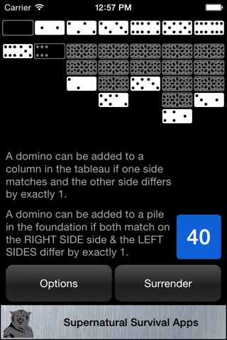 Klondike Dominoes screenshot 3