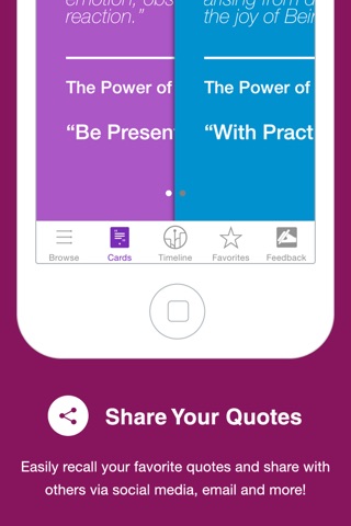 The Power of Now Meditation Deck screenshot 3