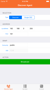 CS SNMP screenshot