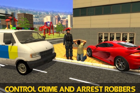 Police Mini Bus Crime Pursuit screenshot 3