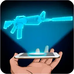 Hologram Rifle 3D Simulator app icon