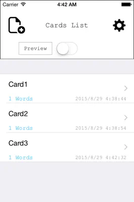 Game screenshot Word Cards Creator mod apk