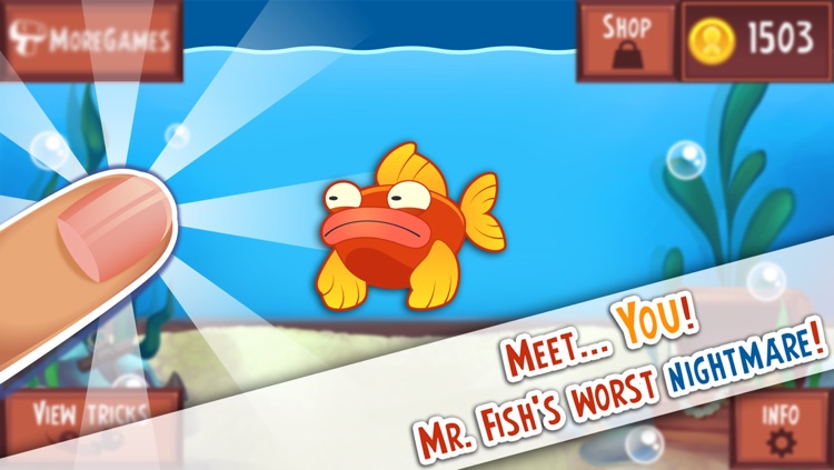 Don't Tap the Glass! Game of the Cranky and Moody Fish