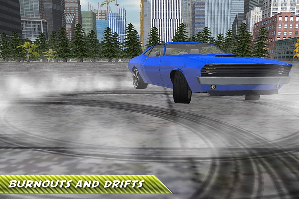 Vintage Fast Speed Car: Need for Asphalt Driving Simulator screenshot 2