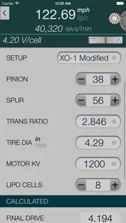 How to cancel & delete gear speed - brushless rc speed calculator 4