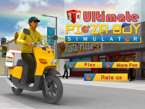 Screenshot #4 pour 3D simulateur ultime pizza garçon - fou moto coureur et un parking simulation jeu d'aventure