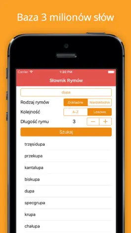 Game screenshot Słownik Rymów - polskie rymy mod apk