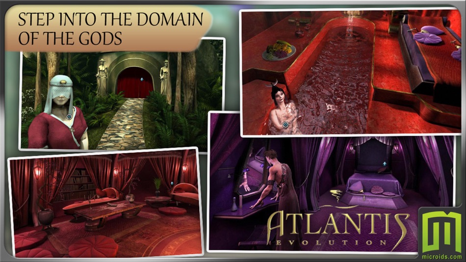 #4. Atlantis 4: Evolution - (Universal) (iOS) By: Microids