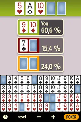 Game screenshot Odds Calculator Poker - Texas Holdem Poker mod apk