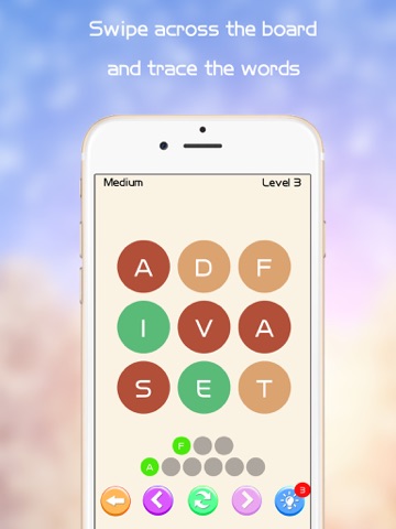 Word Dots - Find Target Words, Brain Challenge Puzzlesのおすすめ画像1