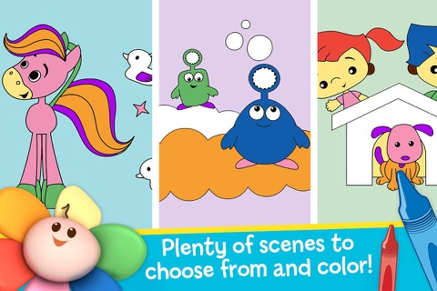 Draw Color & Play - Best Coloring Book App for Preschool Kids screenshot 3