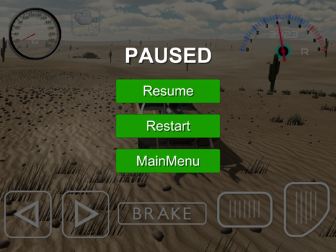 Desert Driver 3D Simulator Free iPad screenshot