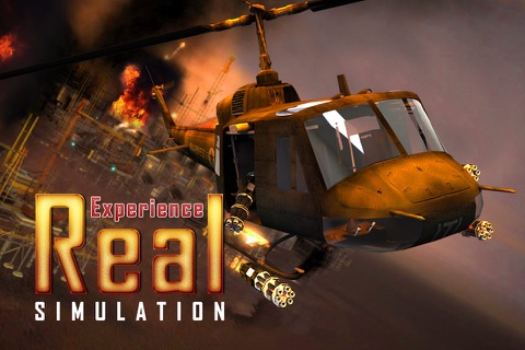 Russian Helicopter War 3D - Real Gunship Helicopter Battle Simulation Game screenshot 3