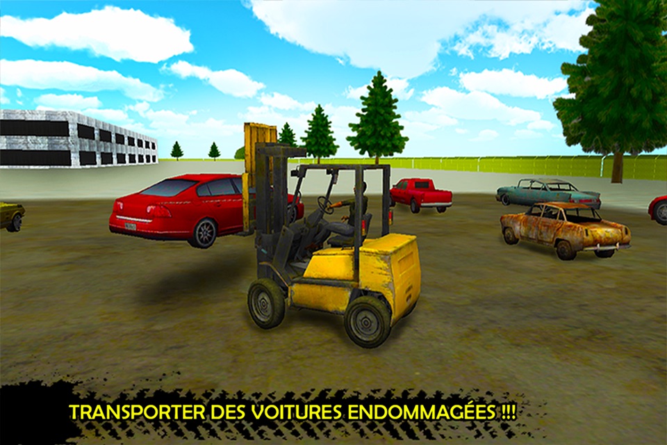 Construction Forklift Crane Driver 3D Simulator screenshot 3