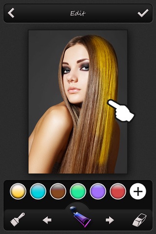 Hair Color Changer - Recolor Booth to Dye, Change & Beautify Hairstyle screenshot 4