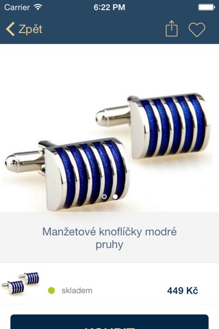 Manžetové knoflíčky screenshot 4