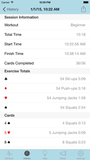 RipDeck - Deck of Cards Workout(圖3)-速報App