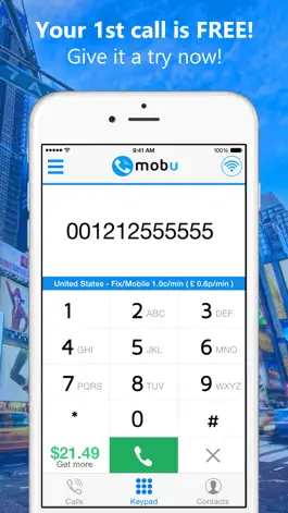 Game screenshot Mobu - International Calls App apk