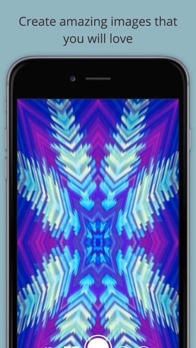 Screenshot #3 pour Kaleidagram - Live Kaleidoscope Camera