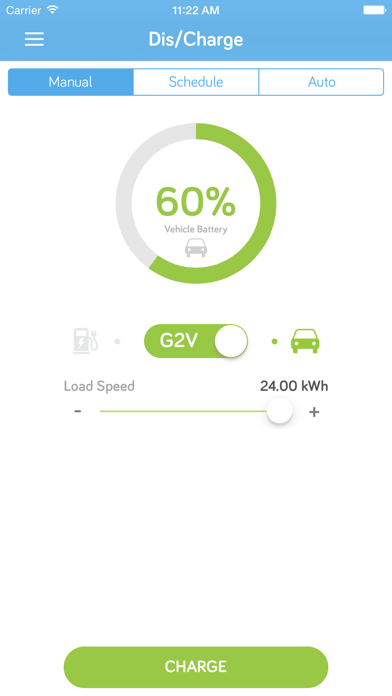 Screenshot #1 pour EV APP – Electric Vehicle Charging Controller