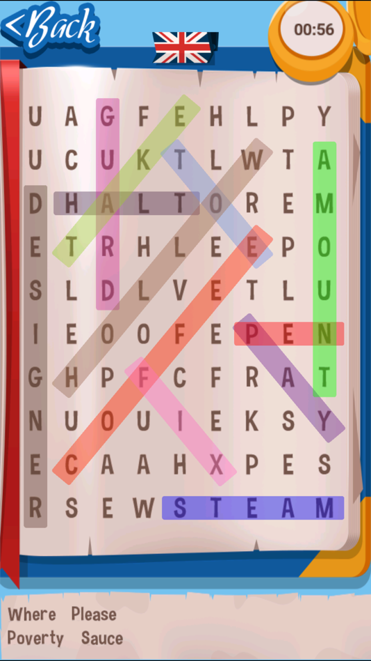 #2. Word Search Puzzle Free Real (iOS) By: Rottz Games