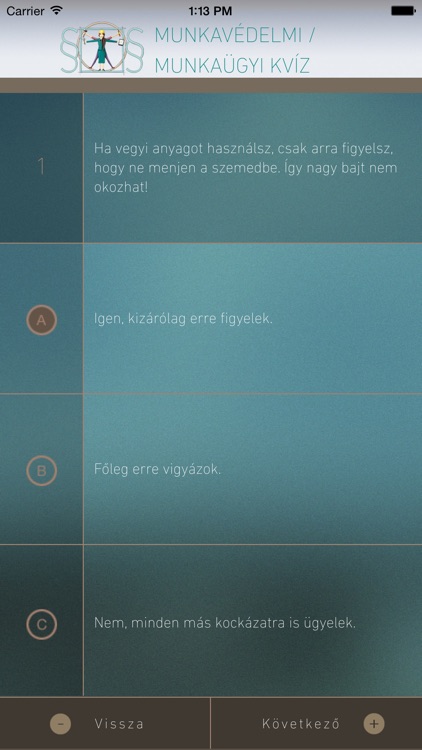 Munkavédelmi / munkaügyi kvíz