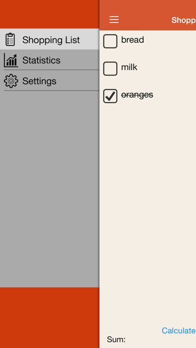 Screenshot #2 pour finCounter - shopping list with expenses control