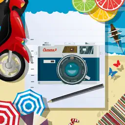 Collage Design Frames app icon