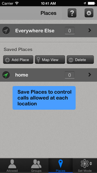 Call Bliss - Silence calls and text alerts from unwanted callers screenshot