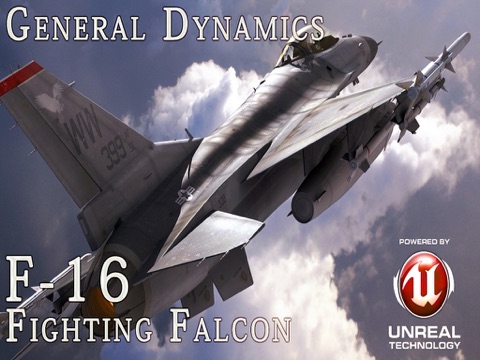 F-16 Fighting Falcon - Combat Flight Simulator of Infinite Fighter Hunter iPad screenshot