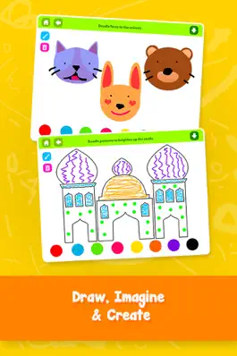 Game screenshot Doodle Fun ! Draw Play Color for Kids Boys & Girls apk