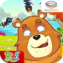 Beruang dan Lebah Madu - Cerita Anak Interaktif app icon