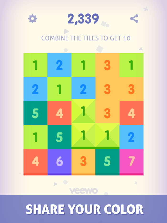 Just Get 10 - Simple fun sudoku puzzle lumosity game with new challenge