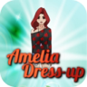 Amelia Dress Up - Free educational makeup games for girls loving fashion in anime style icon