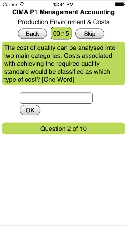 CIMA P1 Management Accounting screenshot-3