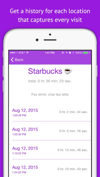 Loco- Track Where You Go iPhone screenshot 3 - Utilities app