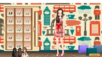 London Girls - Dress up and make up game for kids who love London screenshot 3