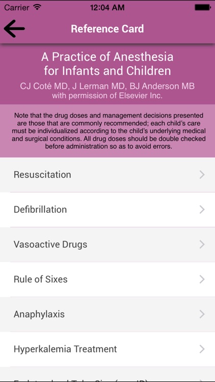 Pedi-Anesth screenshot-3