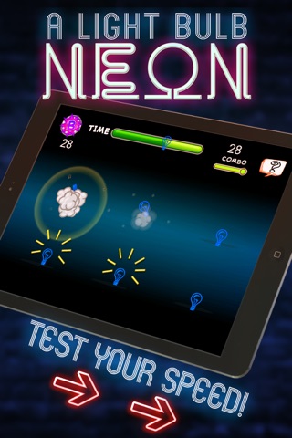 A Light Bulb Neon Blast Pro screenshot 2