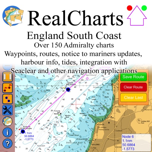 RealChartsPlan - England South Coast