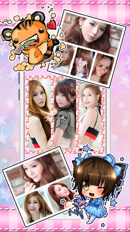 Beauty Sticker frame screenshot-4