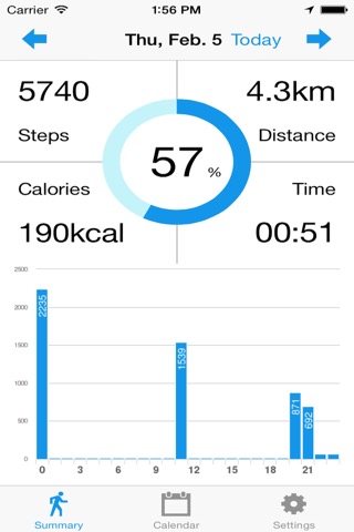 長続きする歩数計 - 毎日の歩数、消費カロリーなどがわかる無料歩数計アプリのおすすめ画像1