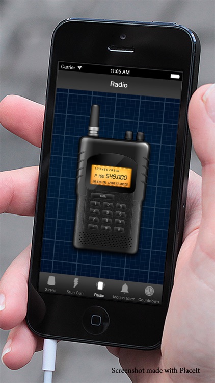 Police alarm - Motion Alarm, Sirens & Stun Gun Simulator