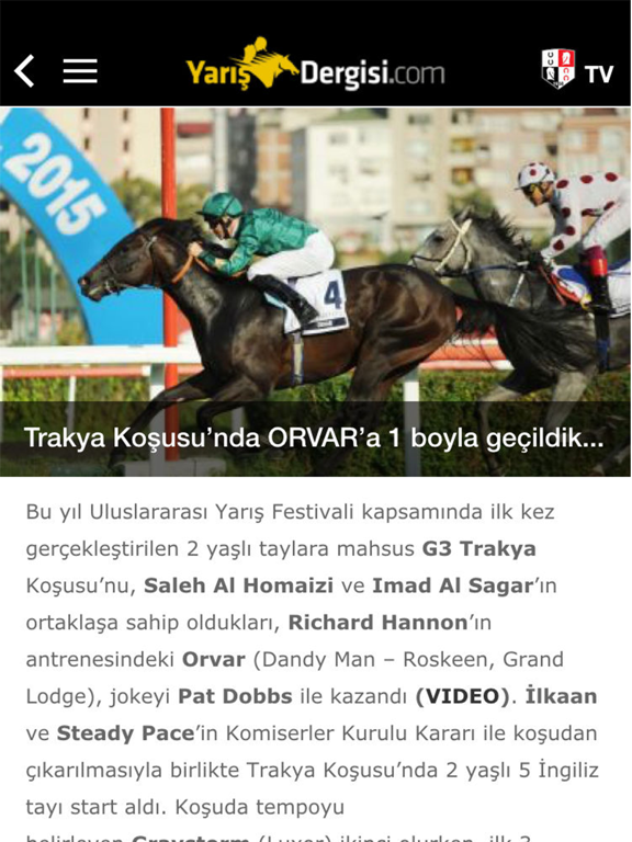 Screenshot #4 pour Yarış Dergisi