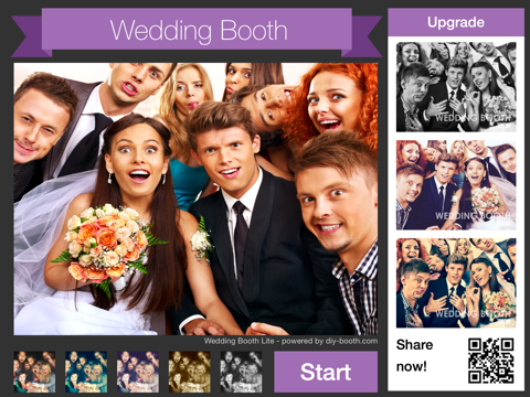 Wedding Booth Lite iPad screenshot 5 - Photo & Video app