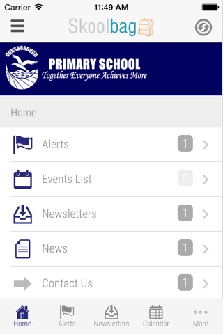 Dunsborough Primary School - Skoolbag screenshot 2